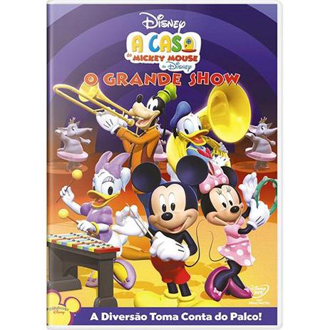 DVD - A Casa do Mickey Mouse - O Grande Show - Disney Menor preço em DVD - A Casa do Mickey Mouse - O Grande Show - Disney