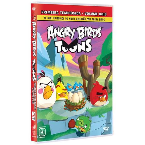 DVD - Angry Birds Toons - 1 Temporada - Volume 2 - Sony pictures Menor preço em DVD - Angry Birds Toons - 1 Temporada - Volume 2 - Sony pictures
