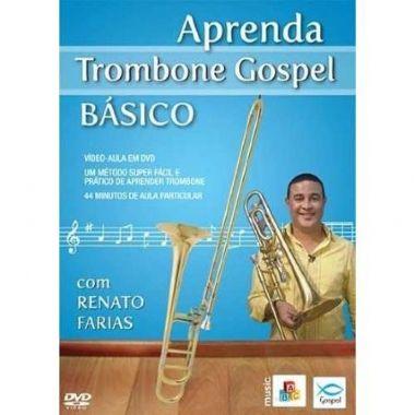 Dvd Aprenda Trombone Gospel Basico Renato Farias - Abc Menor preço em Dvd Aprenda Trombone Gospel Basico Renato Farias - Abc