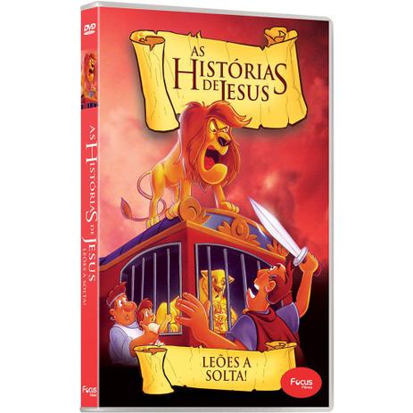DVD - As Histórias de Jesus - Leões a Solta! - Focus filmes Menor preço em DVD - As Histórias de Jesus - Leões a Solta! - Focus filmes