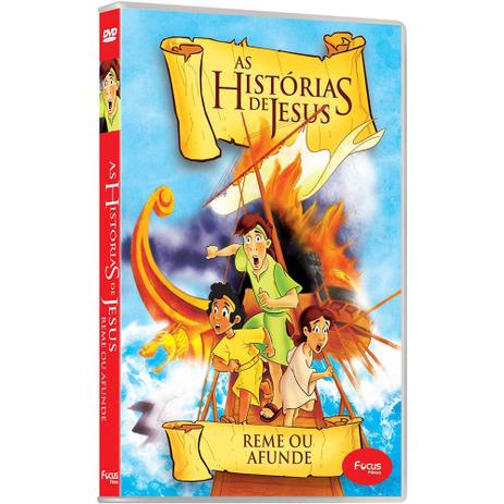 DVD - As Histórias de Jesus - Reme ou Afunde - Focus filmes Menor preço em DVD - As Histórias de Jesus - Reme ou Afunde - Focus filmes