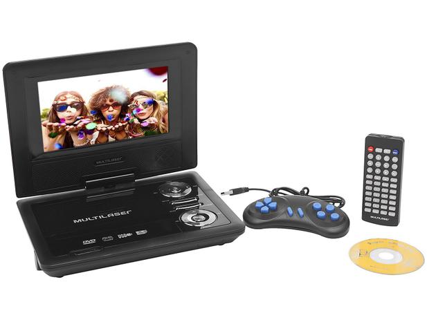 DVD Automotivo Multilaser AU710 LCD 7” - 1 Watts RMS Entrada USB Menor preço em DVD Automotivo Multilaser AU710 LCD 7” - 1 Watts RMS Entrada USB