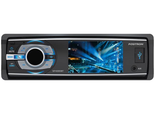 DVD Automotivo Pósitron SP4330 Tela 3” - Bluetooth e USB Menor preço em DVD Automotivo Pósitron SP4330 Tela 3” - Bluetooth e USB