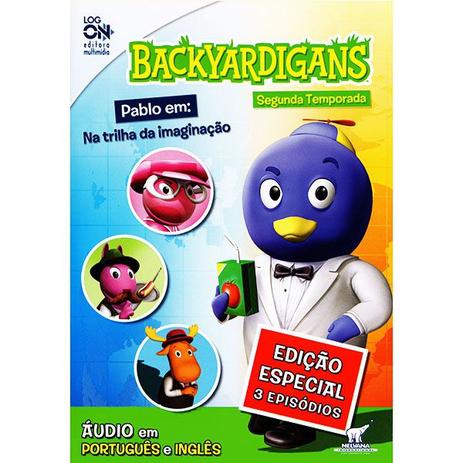 DVD - Backyardigans - Pablo em: Na Trilha da Imaginação - Log on Menor preço em DVD - Backyardigans - Pablo em: Na Trilha da Imaginação - Log on
