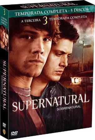 DVD Box - Supernatural - 3ª Temporada Completa - 5 Discos - Warner bros. é boa?
