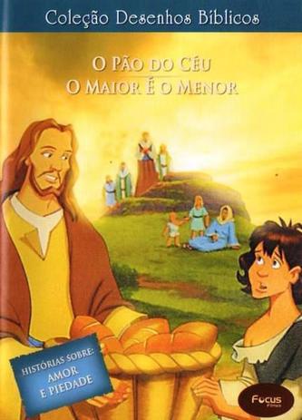 DVD Coleção Desenhos Bíblicos - O pão Do Céu - O Maior É Men - Universal Menor preço em DVD Coleção Desenhos Bíblicos - O pão Do Céu - O Maior É Men - Universal