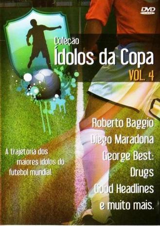 DVD Coleção Ídolos da Copa - Volume 4 - Ágata Menor preço em DVD Coleção Ídolos da Copa - Volume 4 - Ágata