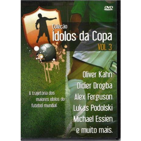 DVD Coleção Ídolos das Copas - Volume 3 - Cine art Menor preço em DVD Coleção Ídolos das Copas - Volume 3 - Cine art