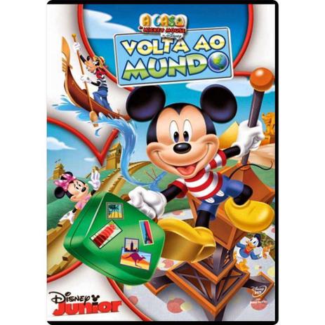 DVD Disney - A Casa do Mickey Volta Ao Mundo Menor preço em DVD Disney - A Casa do Mickey Volta Ao Mundo