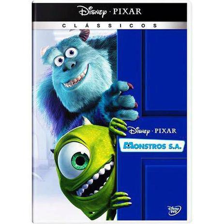 DVD Disney Pixxar - Monstros S.A. Menor preço em DVD Disney Pixxar - Monstros S.A.