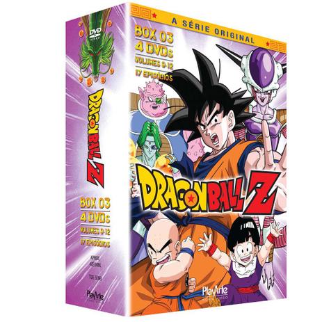 DVD - Dragon Ball Z Box 3 - Vol. 9 - 12 - Playarte Menor preço em DVD - Dragon Ball Z Box 3 - Vol. 9 - 12 - Playarte