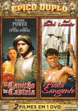 DVD Épico Duplo - O Capitão de Castela - O Pirata Sangrento - Ágata Menor preço em DVD Épico Duplo - O Capitão de Castela - O Pirata Sangrento - Ágata