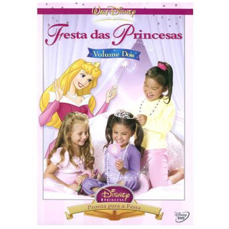 Dvd Festa Das Princesas Vol. 2 - Pronta Para A Festa - Disney Menor preço em Dvd Festa Das Princesas Vol. 2 - Pronta Para A Festa - Disney