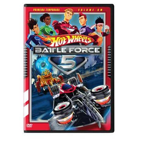DVD - Hot Wheels Battle Force 5 - 1ª Temporada - Vol. 1 - Warner bros. é boa?