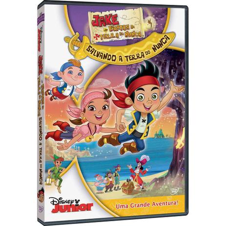 DVD Jake e os Piratas Salvando a Terra do Nunca - Rimo Menor preço em DVD Jake e os Piratas Salvando a Terra do Nunca - Rimo