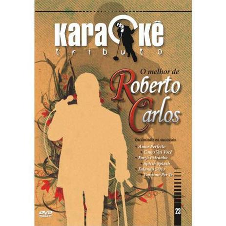 DVD Karaokê Tributo - O Melhor de Roberto Carlos - Universal Menor preço em DVD Karaokê Tributo - O Melhor de Roberto Carlos - Universal