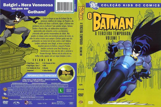 Dvd Lacrado O Batman Terceira Temporada Volume 1 - Warner Menor preço em Dvd Lacrado O Batman Terceira Temporada Volume 1 - Warner