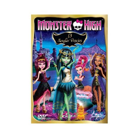 DVD - Monster High - 13 Monster Desejos - Universal studios Menor preço em DVD - Monster High - 13 Monster Desejos - Universal studios