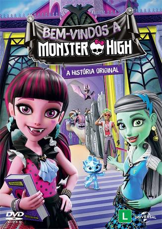 DVD - Monster High: Bem Vindo à Monster High - Universal studios Menor preço em DVD - Monster High: Bem Vindo à Monster High - Universal studios