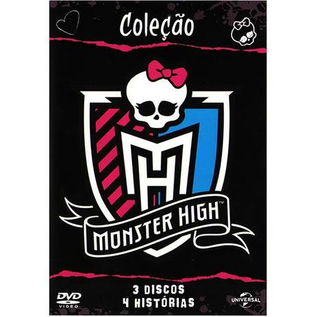 DVD - Monster High Coleção - Universal studios Menor preço em DVD - Monster High Coleção - Universal studios
