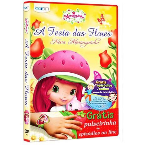 DVD - Moranguinho - A Festa das Flores - Log on Menor preço em DVD - Moranguinho - A Festa das Flores - Log on