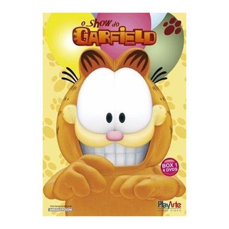 DVD - O Show Do Garfield Box 1 - Vol. 1 - 4 - Playarte Menor preço em DVD - O Show Do Garfield Box 1 - Vol. 1 - 4 - Playarte