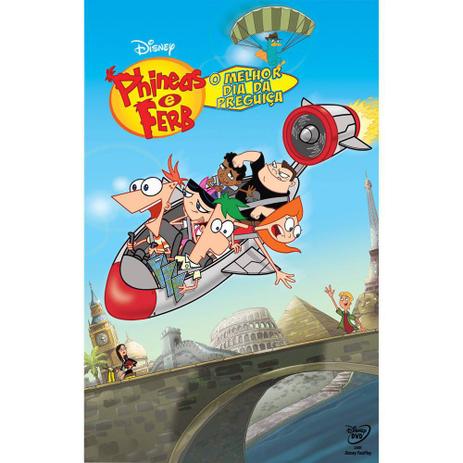 DVD Phineas e Ferb o Melhor dia da Preguiça - Rimo Menor preço em DVD Phineas e Ferb o Melhor dia da Preguiça - Rimo