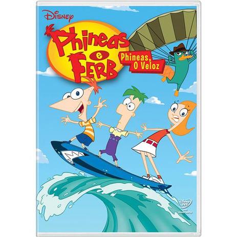 DVD - Phineas e Ferb - Phineas, O Veloz - Disney Menor preço em DVD - Phineas e Ferb - Phineas, O Veloz - Disney