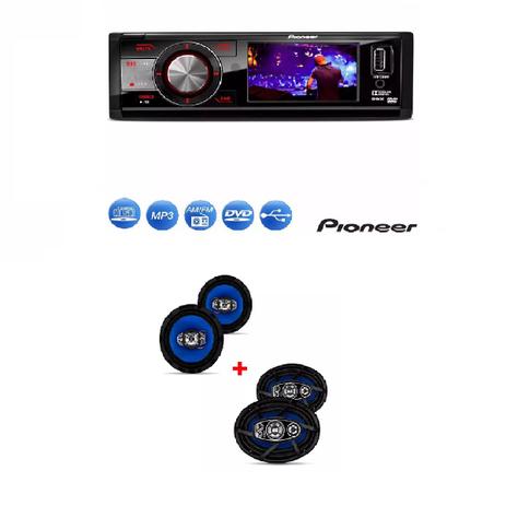 Dvd Pioneer Dvh-7880av Tela 3 Usb e Kit Par Auto Falante Quadriaxial Orion 6 E 6x9 Pol Menor preço em Dvd Pioneer Dvh-7880av Tela 3 Usb e Kit Par Auto Falante Quadriaxial Orion 6 E 6x9 Pol