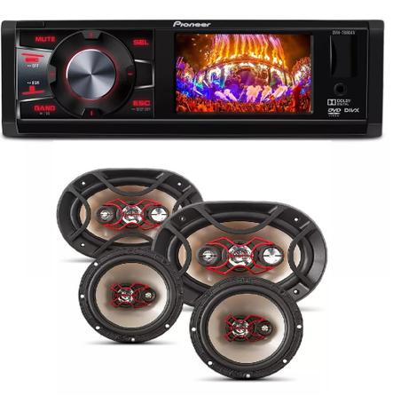 Dvd Pioneer Dvh-8880avbt 3,5 Pol Usb Aux e Par Auto Falante Bravox Facil 6 e Par Quadriaxial Menor preço em Dvd Pioneer Dvh-8880avbt 3,5 Pol Usb Aux e Par Auto Falante Bravox Facil 6 e Par Quadriaxial