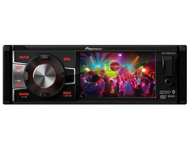 DVD Pioneer DVH-8880AVBT Tela 3,5 - Bluetooth Entrada para Câmera de Ré Menor preço em DVD Pioneer DVH-8880AVBT Tela 3,5 - Bluetooth Entrada para Câmera de Ré