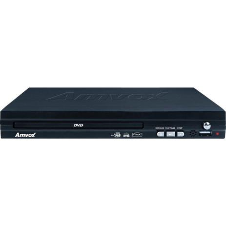 DVD Player AMD 290 USB/DIVIX/MP3, Função Ripping - Amvox