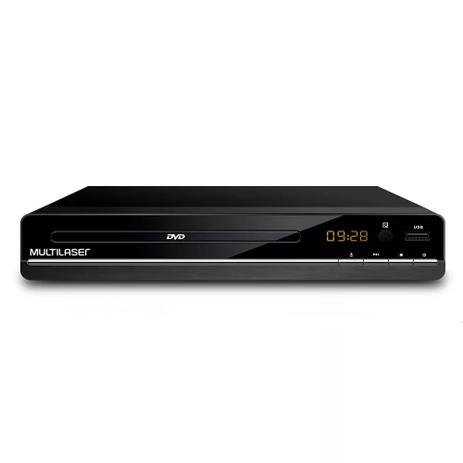 DVD Player Multilaser SP252, 3 em 1, Multimídia, USB, RCA - Preto Menor preço em DVD Player Multilaser SP252, 3 em 1, Multimídia, USB, RCA - Preto