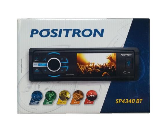 Dvd Player Positron Sp4340 Bt Tela 3 Polegadas Bluetooth Usb auxiliar - Pósitron Menor preço em Dvd Player Positron Sp4340 Bt Tela 3 Polegadas Bluetooth Usb auxiliar - Pósitron
