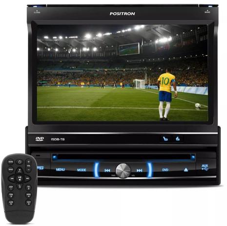 DVD Player Pósitron SP6700DTV 7 Pol Retrátil Menor preço em DVD Player Pósitron SP6700DTV 7 Pol Retrátil