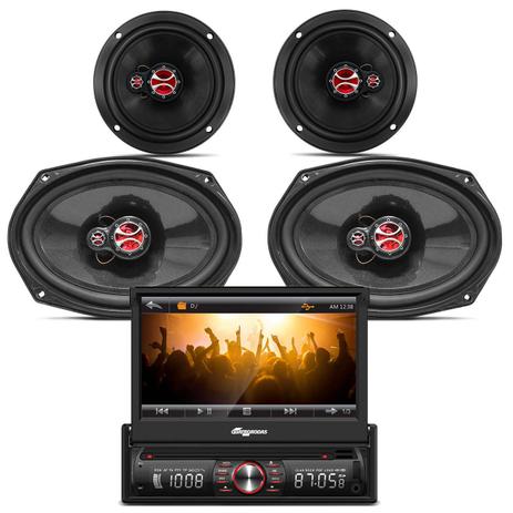 DVD Player Quatro Rodas MTC6617 Bluetooth USB SD + 2 Pares Alto Falantes 6 e 6x9 Polegadas 200 RMS - Prime é ruim? DVD Player Quatro Rodas MTC6617 Bluetooth USB SD + 2 Pares Alto Falantes 6 e 6x9 Polegadas 200 RMS - Prime é boa?