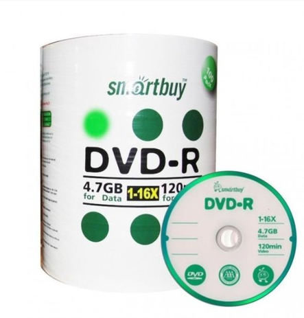 DVD-R 4.7GB 1-16X - Smartbuy - com Logo - 600 Unidades Menor preço em DVD-R 4.7GB 1-16X - Smartbuy - com Logo - 600 Unidades