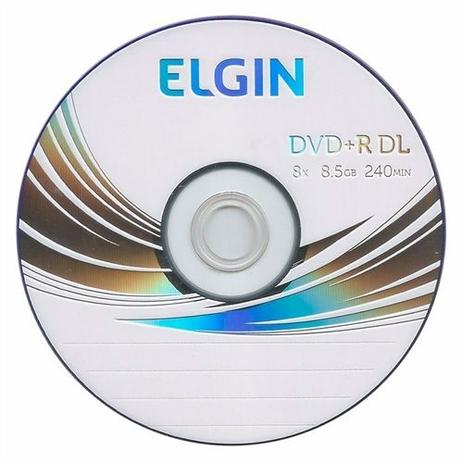 DVD+R Dual Layer Elgin (ID: Umedisc) 8X 8.5GB Dual Layer C/Logo - 01 Unidade - Shopvirtua3000 original Menor preço em DVD+R Dual Layer Elgin (ID: Umedisc) 8X 8.5GB Dual Layer C/Logo - 01 Unidade - Shopvirtua3000 original