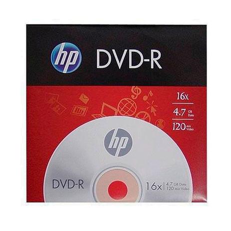 DVD-R Gravável 4.7GB Envelope HP Menor preço em DVD-R Gravável 4.7GB Envelope HP