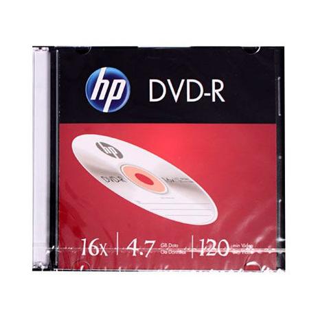 DVD-R Gravável 4.7gb Slim HP Menor preço em DVD-R Gravável 4.7gb Slim HP