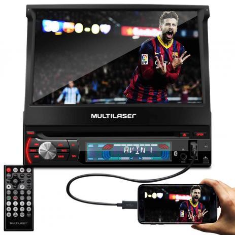 Dvd Retratil 7 Pol Gps Bt Ml Tv Digital Extreme - Multilaser é boa?
