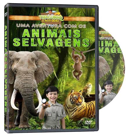 Dvd - Thiaguinho O Aventureiro - Animais Selvagens - Planet kids Menor preço em Dvd - Thiaguinho O Aventureiro - Animais Selvagens - Planet kids