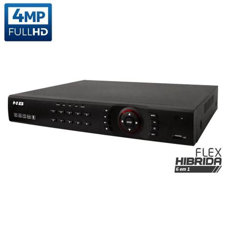DVR Híbrido Gravador de Vídeo XVR 16 Canais Resolução 4 Megapixel / Full HD Com Detecção Facial. - Hb tech é boa?