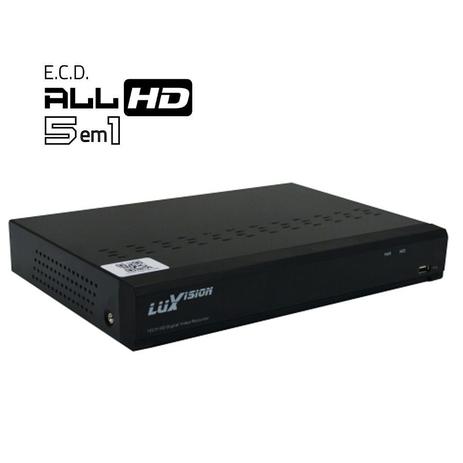 Dvr Stand Alone Gravador Fullhd 8 Canais 5x1 Ecd Luxvision - Dvr luxvision é boa?