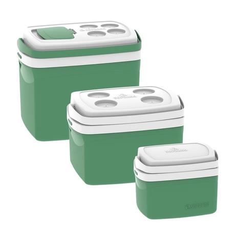 E-combo 32l/12l/5l caixa termica 32l verde - Soprano Menor preço em E-combo 32l/12l/5l caixa termica 32l verde - Soprano