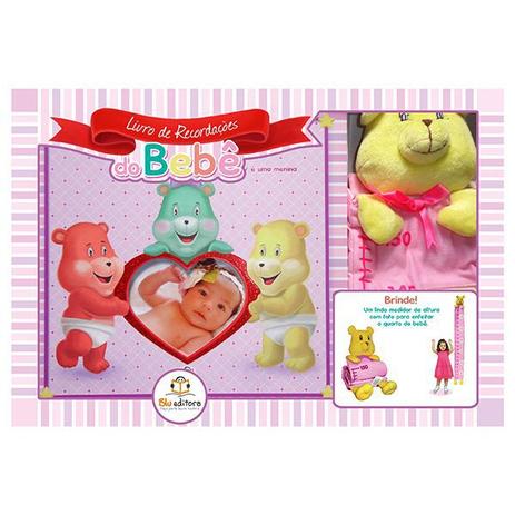 É uma menina: Livro de recordações do bebê - Blu Menor preço em É uma menina: Livro de recordações do bebê - Blu