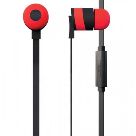 Earphone Fone de Ouvido Intra Auricular com Microfone Easy In-ear Earbuds - Vermelho - Iwill Menor preço em Earphone Fone de Ouvido Intra Auricular com Microfone Easy In-ear Earbuds - Vermelho - Iwill