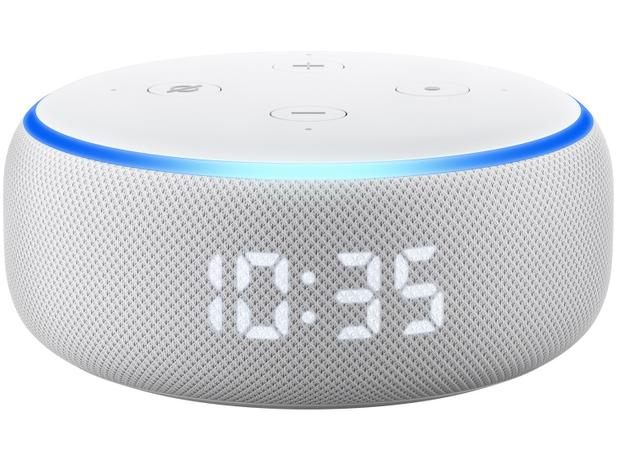 Echo Dot 3ª Geração Smart Speaker com Relógio - com Alexa Amazon Menor preço em Echo Dot 3ª Geração Smart Speaker com Relógio - com Alexa Amazon