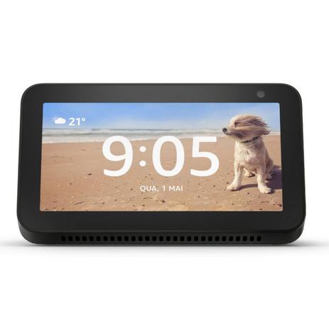 Echo Show 5 Amazon Smart Speaker Preta Alexa em Português com Tela de 5.5” Menor preço em Echo Show 5 Amazon Smart Speaker Preta Alexa em Português com Tela de 5.5”