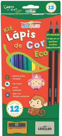 Eco 12CORES C/KIT Escolar - Leonora Menor preço em Eco 12CORES C/KIT Escolar - Leonora